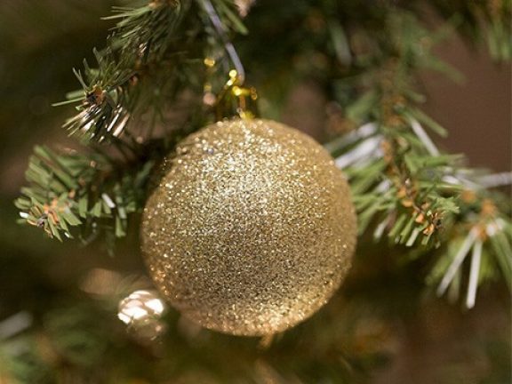 Goude kerstballen