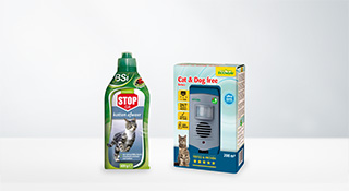 Répulsifs pour chats & répulsifs pour chiens