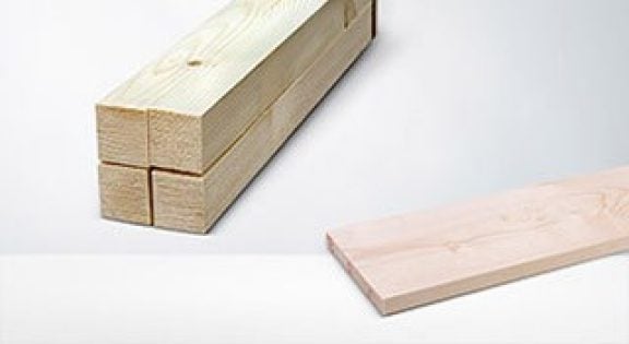 Houten planken & houten balken