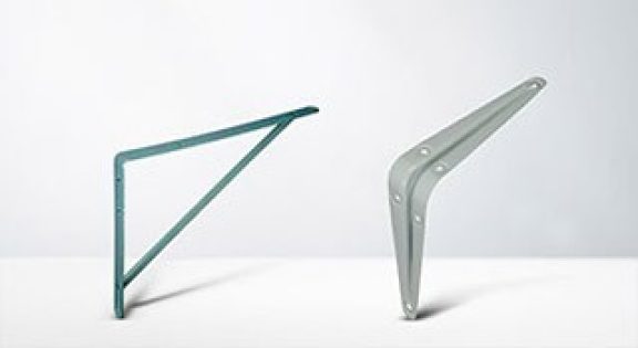 Supports d'étagère & équerres d'étagère