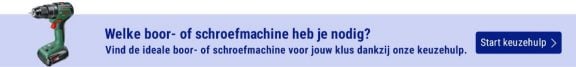 Keuzehulp boormachines en schroefboormachines