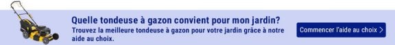 Aide au choix toneuses a gazon