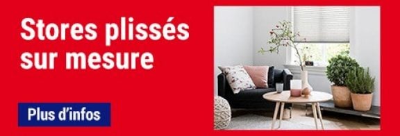 Stores plissés sur mesure