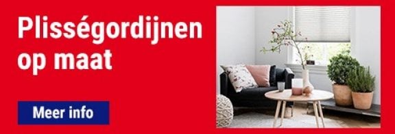 Plisségordijnen op maat