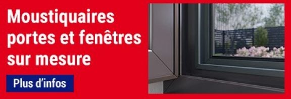 Moustiquaires portes et fenêtres sur mesure