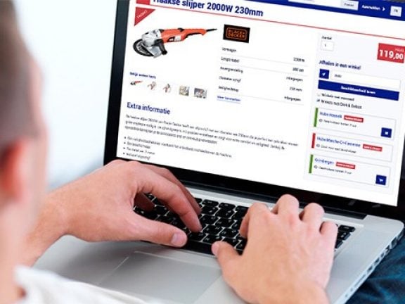 Bestelling online reserveren