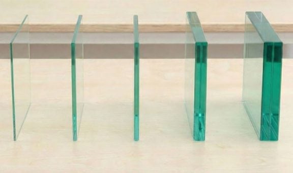 Glas op maat glasdiktes