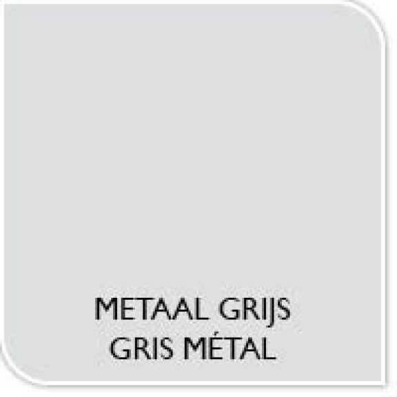 Verfkleur metaal grijs
