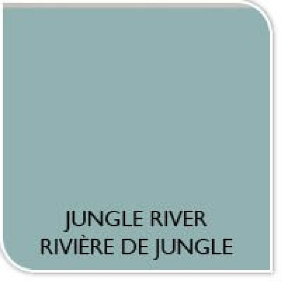 Verfkleur jungle river