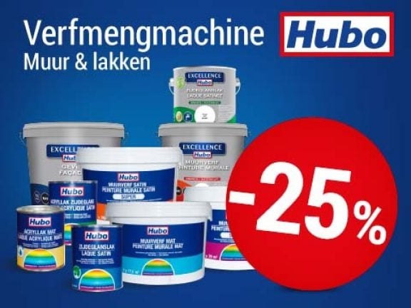 Hubo verfmengmachine