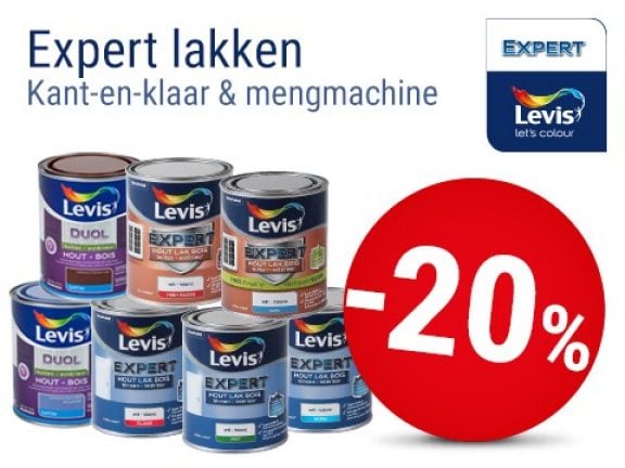 Levis Expert verf binnen en buiten verfmengmachine