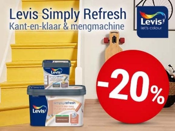 Levis Simply Refresh verfmengmachine