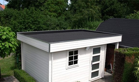 EPDM op maat tuinhuis
