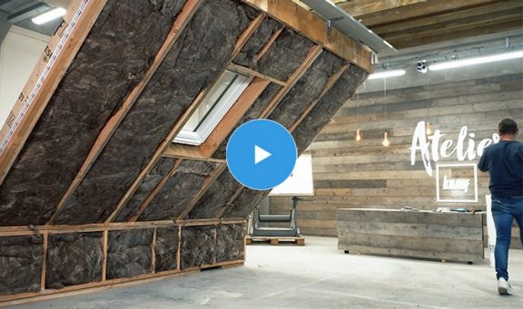 Vidéo d'instructions Isoler un toit en pente avec Expert sans revêtement