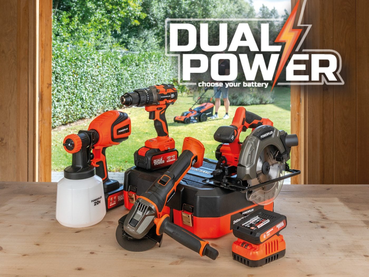 dual power gereedschap