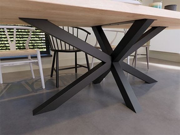 Choix des pieds de table