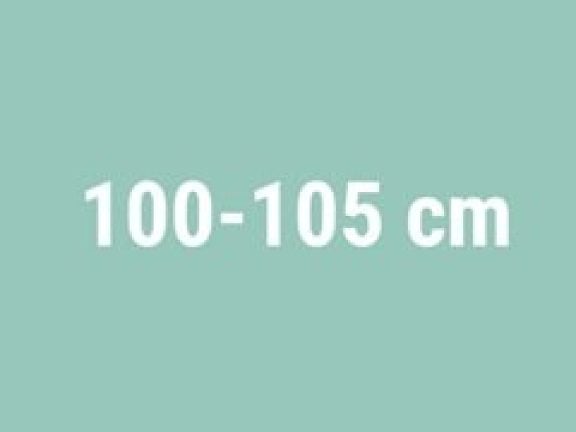 Opbergrekken met een breedte tussen 100 en 105 cm