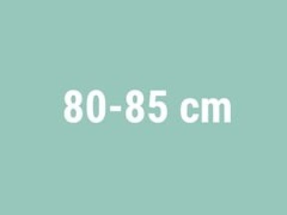 Opbergrekken met een breedte tussen 80 en 85 cm