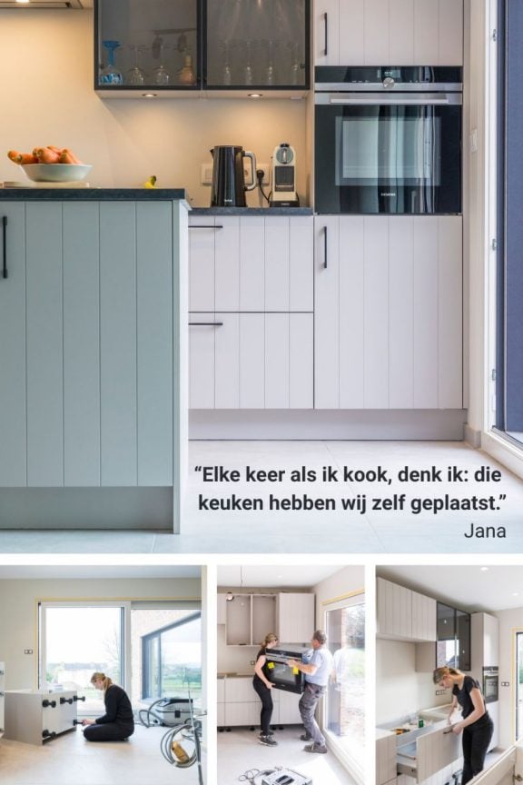 keuken zelf plaatsen