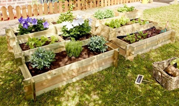 Moestuinbakken