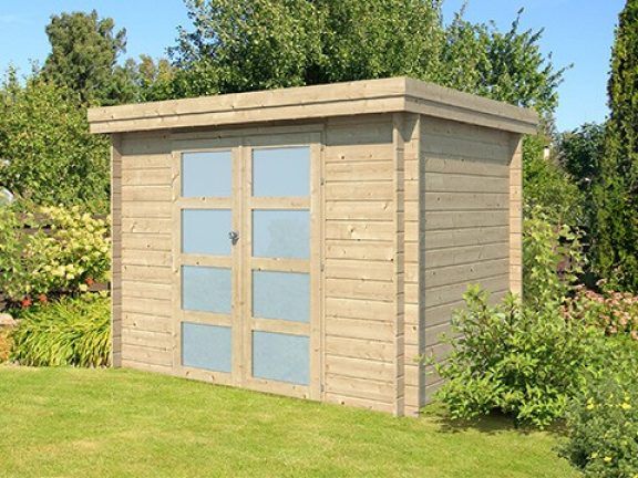 Moderne houten tuinhuizen
