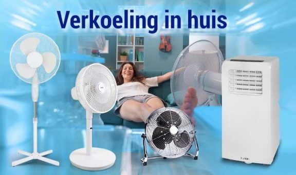 Ventilatoren en mobiele airco's