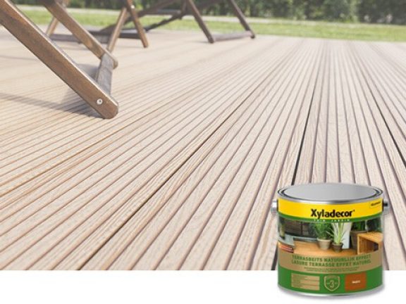 Terrasbeits natuurlijk effect Xyladecor
