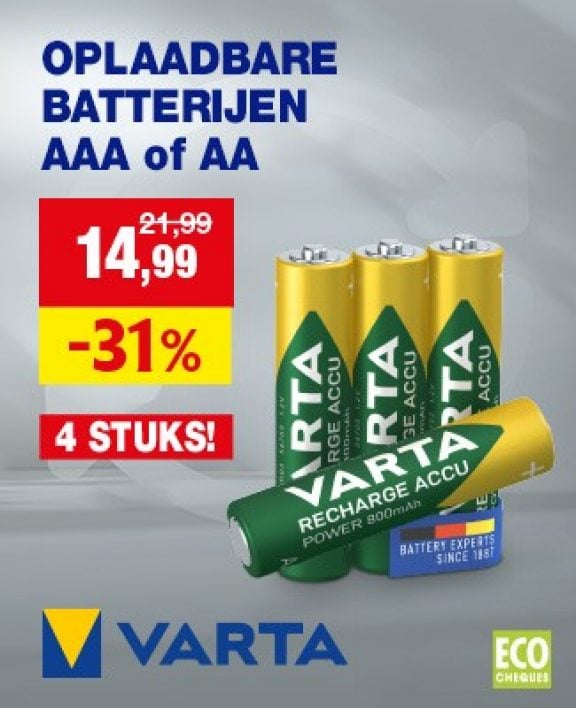 Varta batterijen