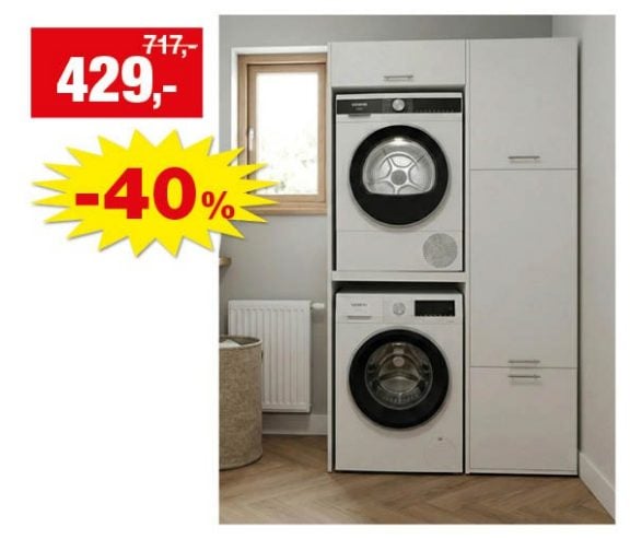 Wasmachine opbergrek