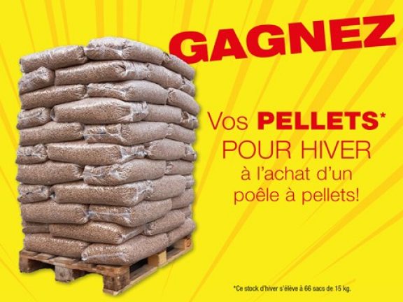 Concours stock de pellets pour l'hiver