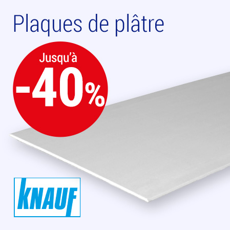 Plaques de plâtre