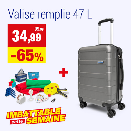 Valise remplie