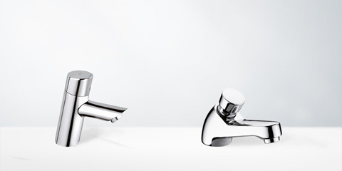 Robinets WC et d'eau froide