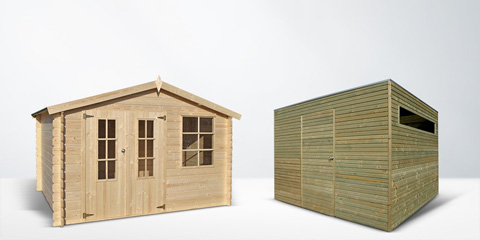 Abris de jardin en bois