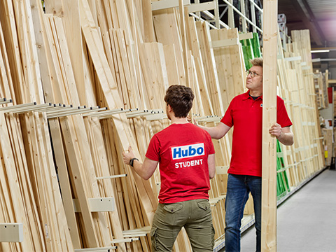 Job étudiant Hubo, aider dans le magasin