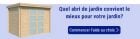 À la recherche d'un abri de jardin?