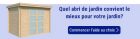 À la recherche d'un abri de jardin?