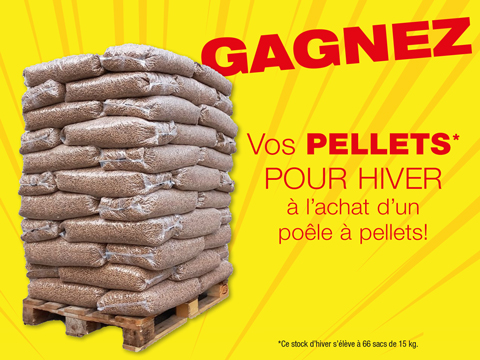 Concours stock de pellets pour l'hiver