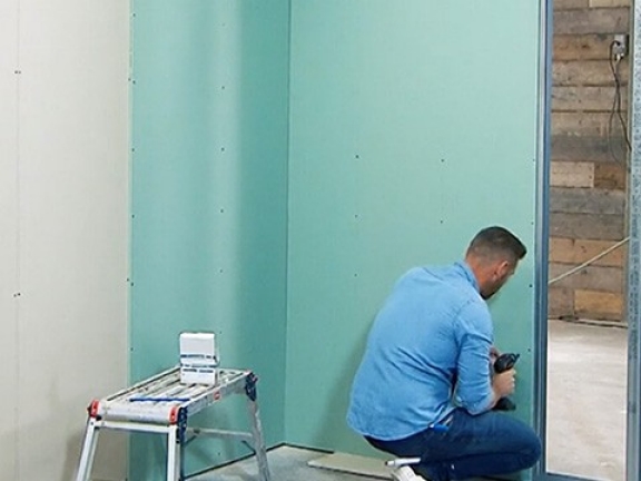 Construire un coin douche en plaques de plâtre
