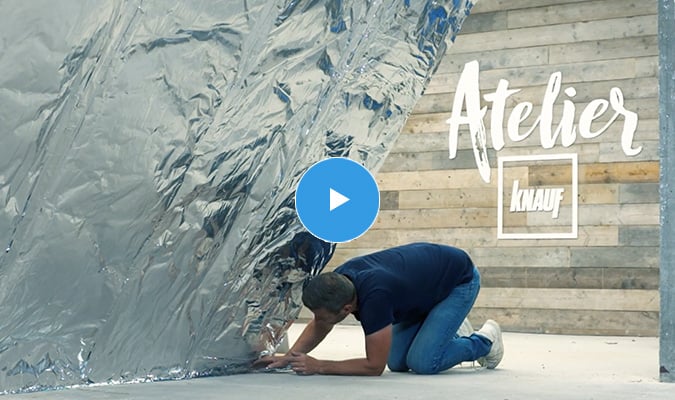 Vidéo d'instructions isoler un toit en pente avec Knauf Expert Alukraft
