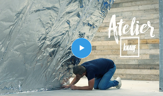 Vidéo d'instructions isoler un toit en pente avec Knauf Expert Alukraft