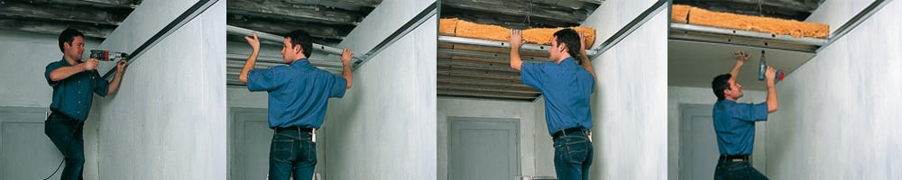 Placer un faux plafond