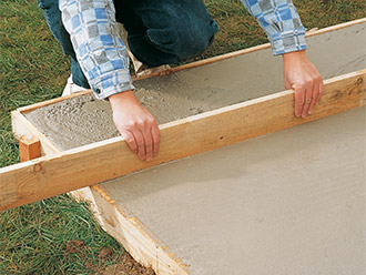 Tirer le béton