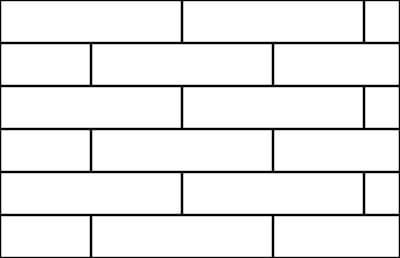 Parquet stratifié à coupe de pierre