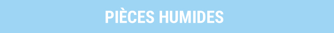 Étagères pour les pièces humides