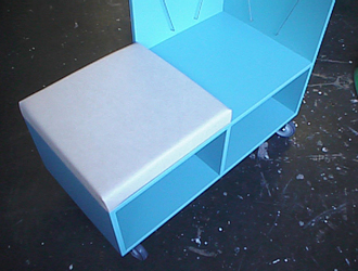 Fixation du coussin