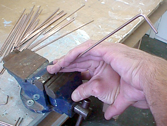 Pliage du fil de soudure