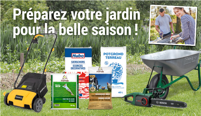 Préparez votre jardin pour la belle saison