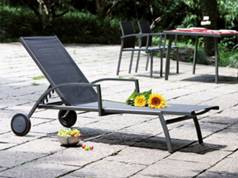 Meubles de jardin en textilène