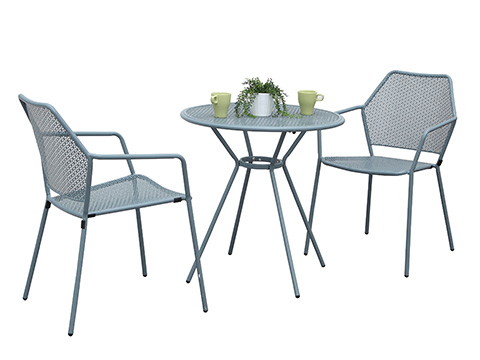 Meubles de jardin acier inoxydable
